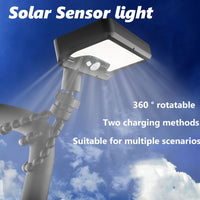 SENSORLUX – Rotatable Solar Security Light