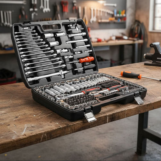 TOOLVEX – Kit de Ferramentas Multifuncional para Casa e Garagem