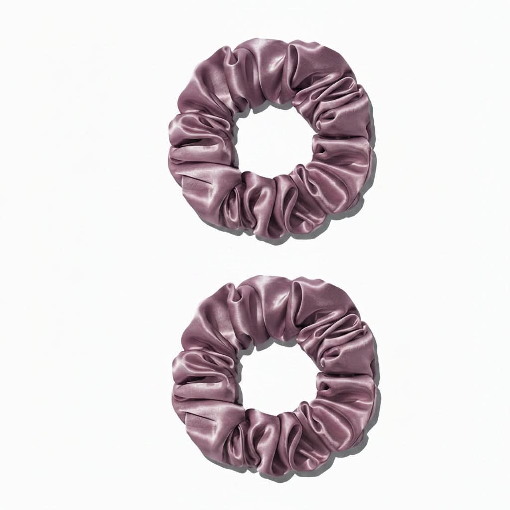 HAIRNOVA – 2-Pack Minimalist Hair Scrunchies