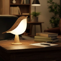 CHIRPLUME – Candeeiro Minimalista em Forma de Pássaro para Decoração Aconchegante de Casas de Férias