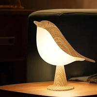 CHIRPLUME – Candeeiro Minimalista em Forma de Pássaro para Decoração Aconchegante de Casas de Férias