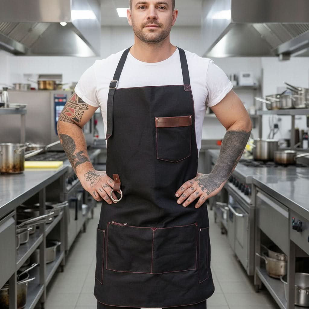 CANVACHEF – Thick Canvas Chef Apron with Pockets