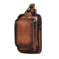 LEATHERWAY – Full Grain Leather Waist Pack for Travel