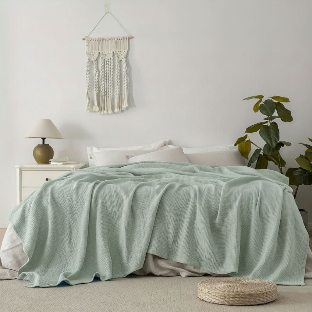 DREAMFLOW – Airy Everyday Blanket for Cozy Home Relaxation