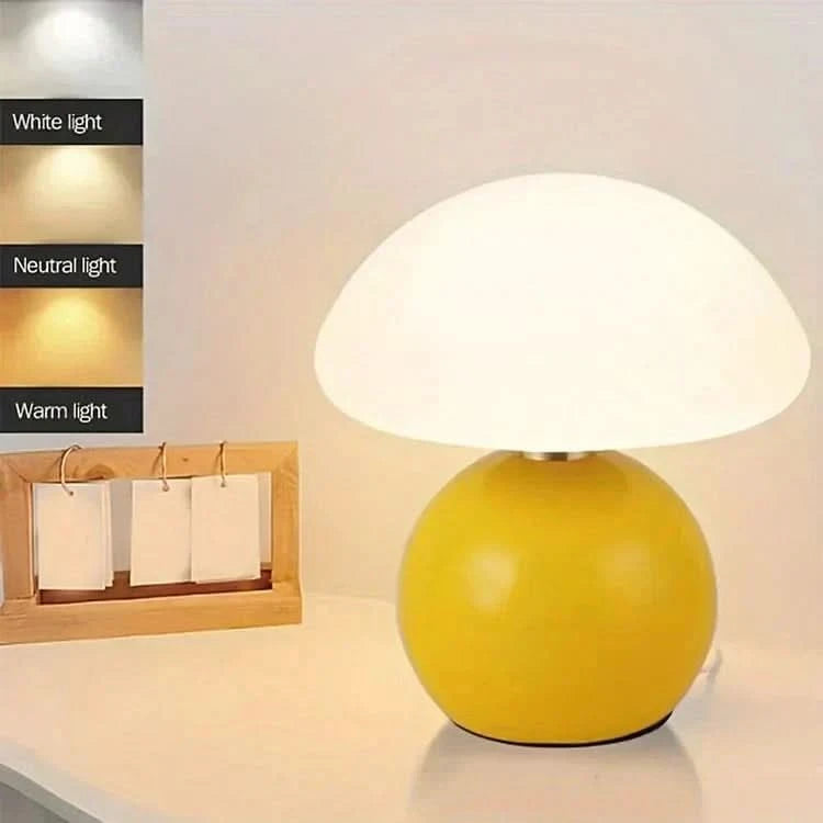 SHROOMLUME – Mushroom Table Lamp for Gentle Home Ambience