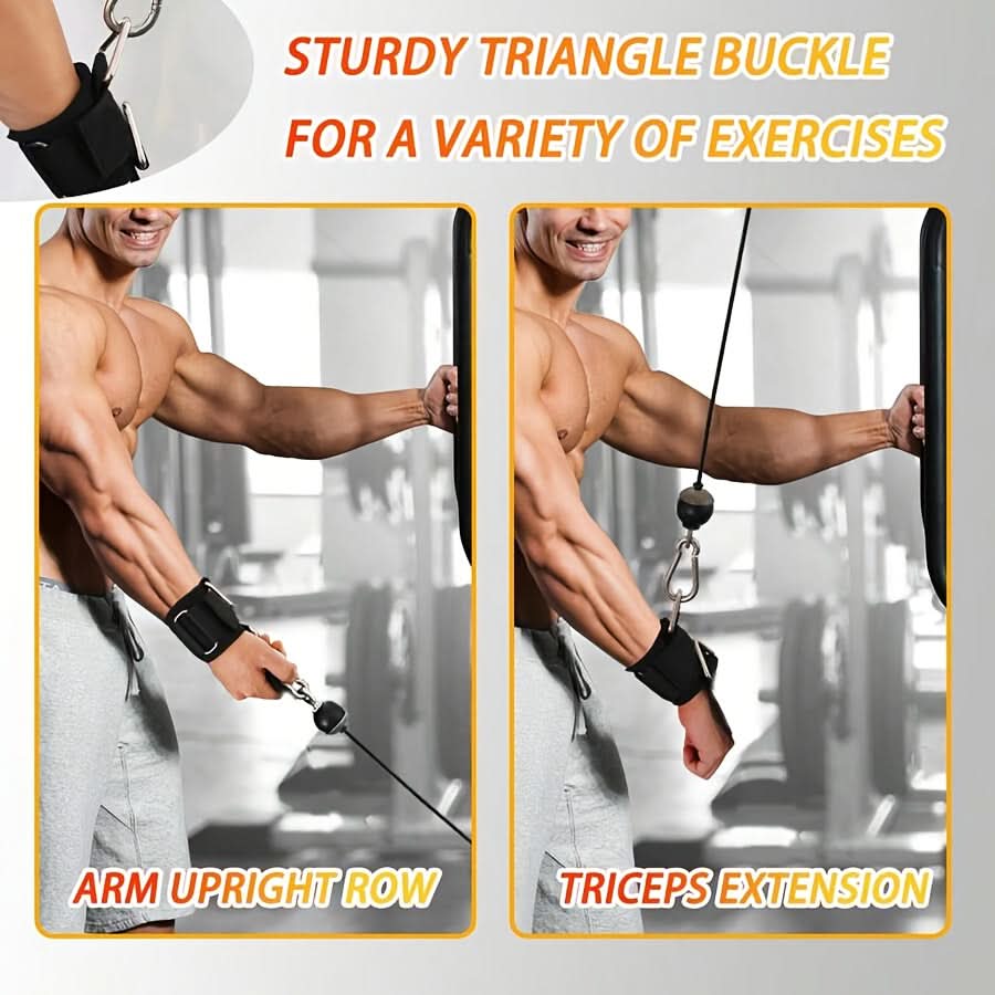 LIFTSTRAP - Adjustable anti-slip wrist straps for stronger grip and improved lifting performance
