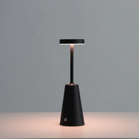 GLOWCONE – Touch Dimmable Metal Table Lamp for Modern Interiors