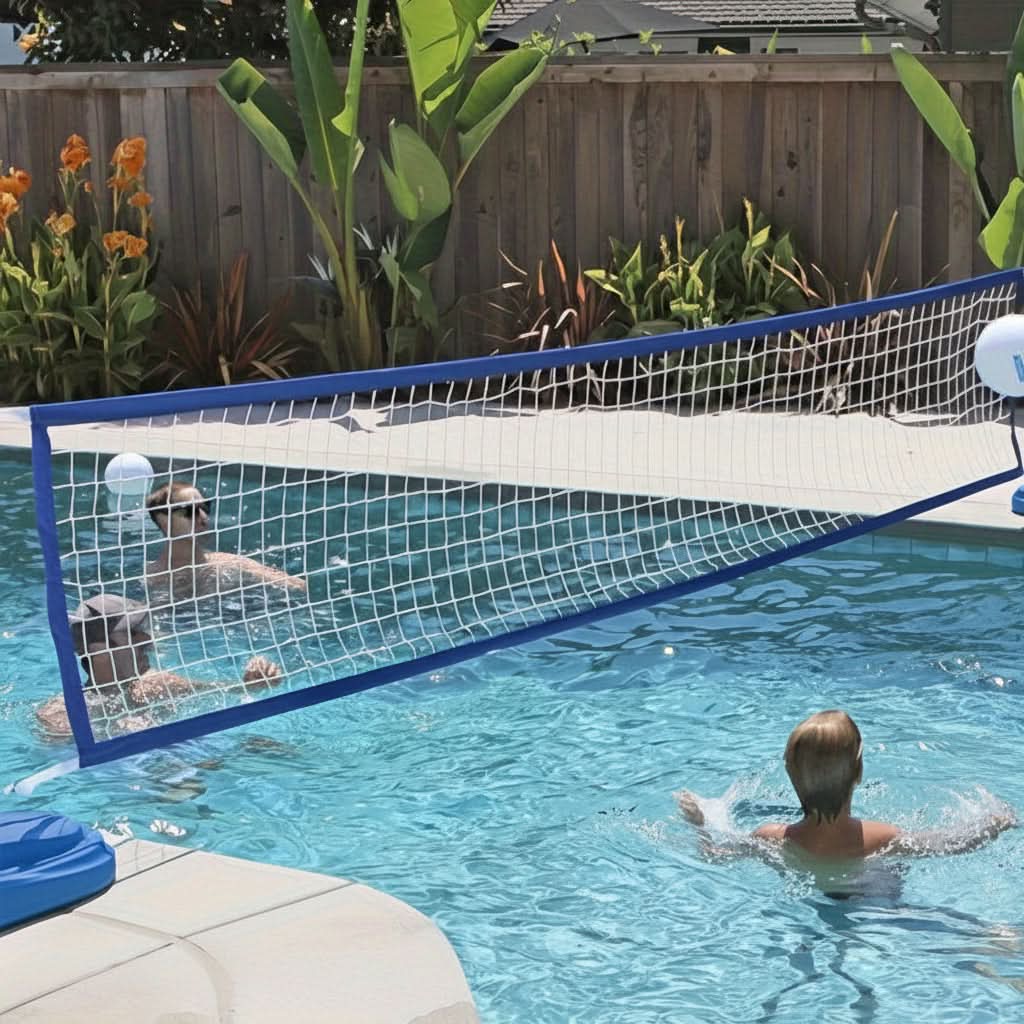 POOLRALLY – Filet de volley-ball pour piscine familiale