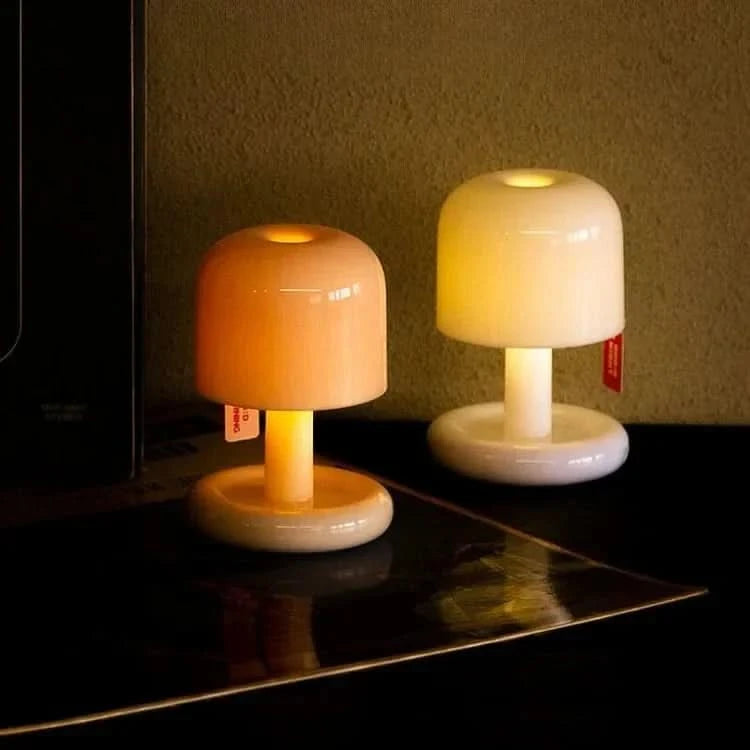 SOLENZARIA – Mini lámpara de mesa LED de atardecer para crear un ambiente cálido en el dormitorio