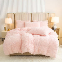 HUECOMFY – Multicolor Cozy Bedroom Duvet Cover Set