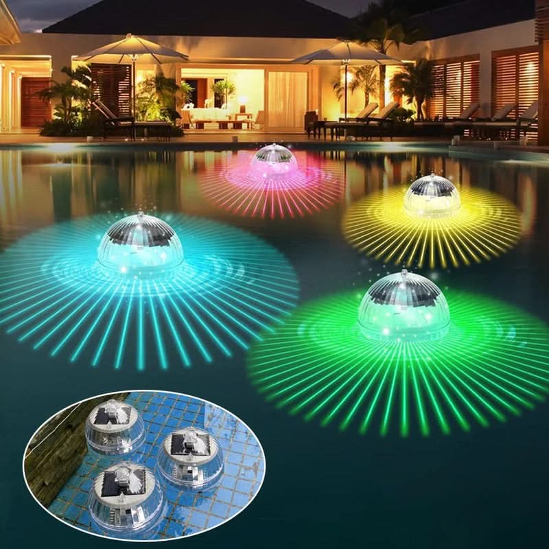 AQUAGLOW – Lumières de piscine changeant de couleur  
