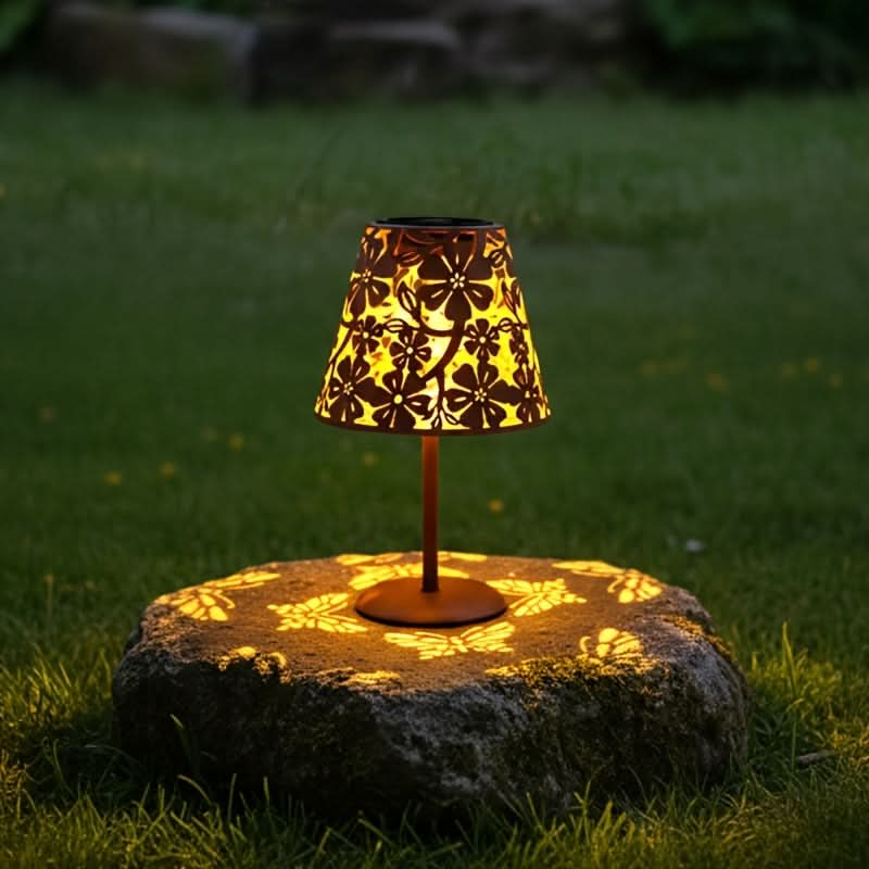 TERRAFLOW – Solar Flower Lantern for Cozy Patio and Terrace Decor