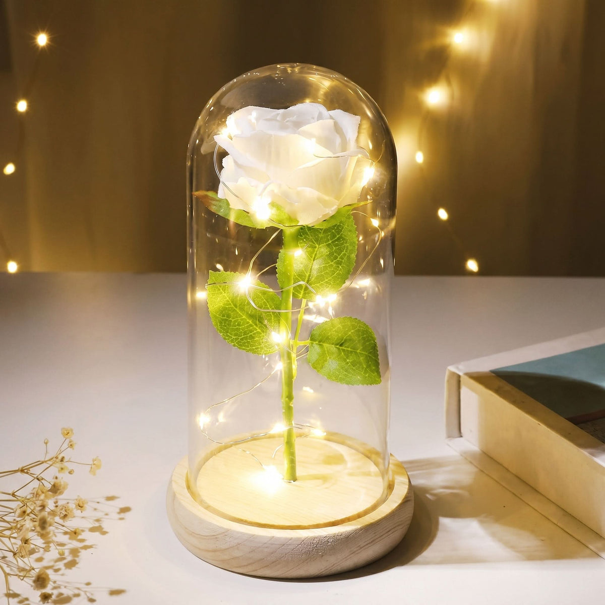 ROSAVEXA – Lampada a cupola con rose per un’atmosfera romantica in casa