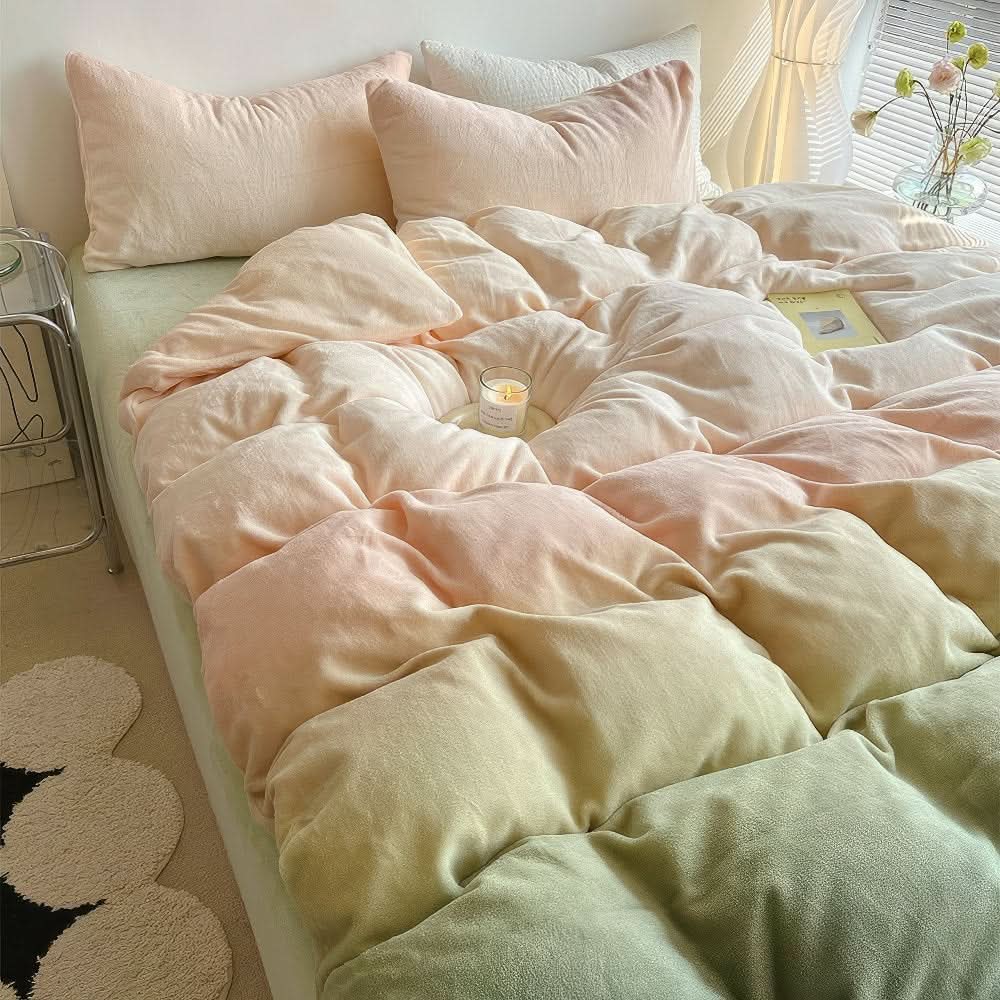 OMBRELUNIA – Cozy Pastel Bedding Set for Peaceful Nighttime Comfort