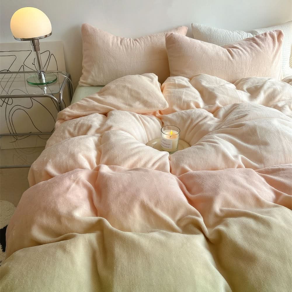 OMBRELUNIA – Cozy Pastel Bedding Set for Peaceful Nighttime Comfort