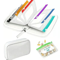 DOSEPACK – Set de pochettes organisatrices pour médicaments, idéal pour voyager et faire ses bagages facilement