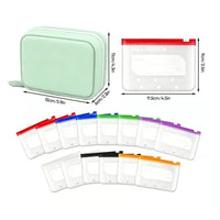 DOSEPACK – Set de pochettes organisatrices pour médicaments, idéal pour voyager et faire ses bagages facilement