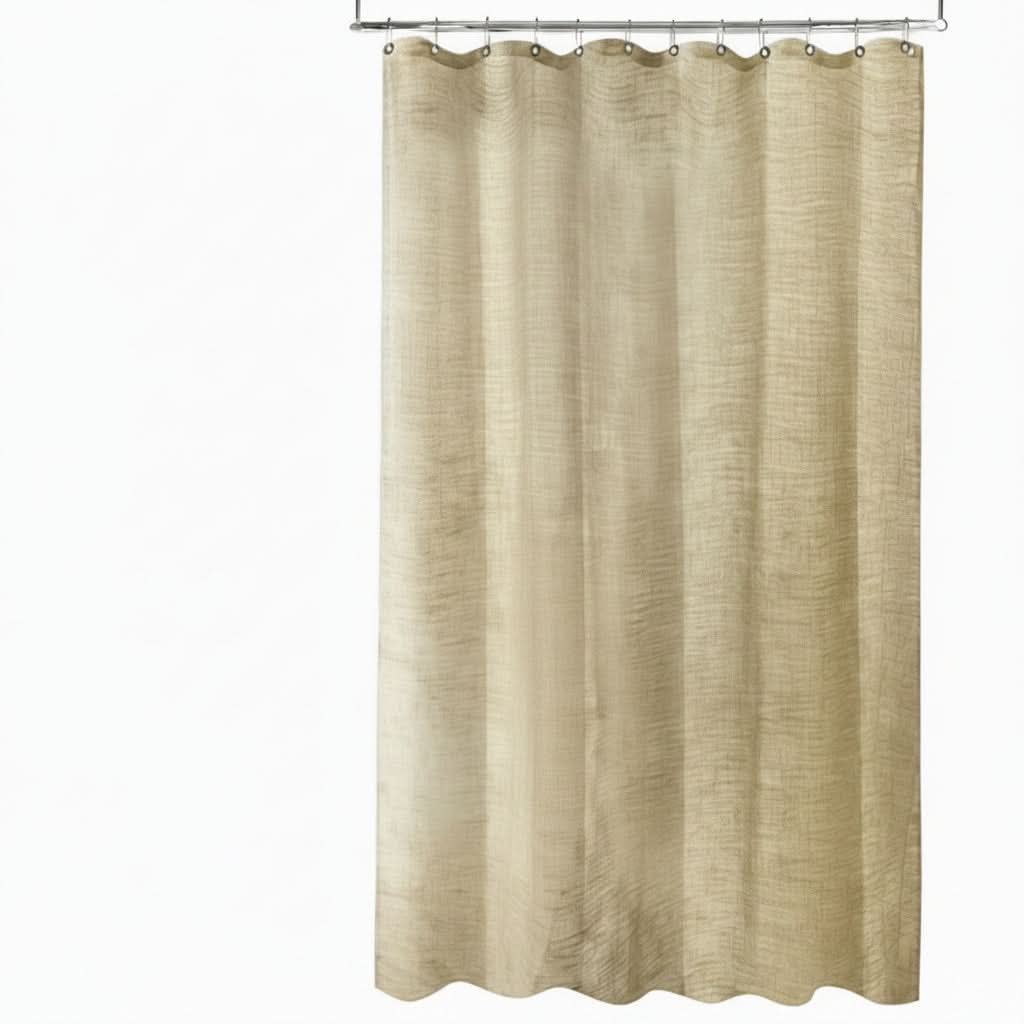 HEMPORA – Hemp Shower Curtain for Bath & Stall
