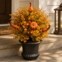 AUTUMNMUSE – Jarrón de calabaza para una decoración artística de temporada