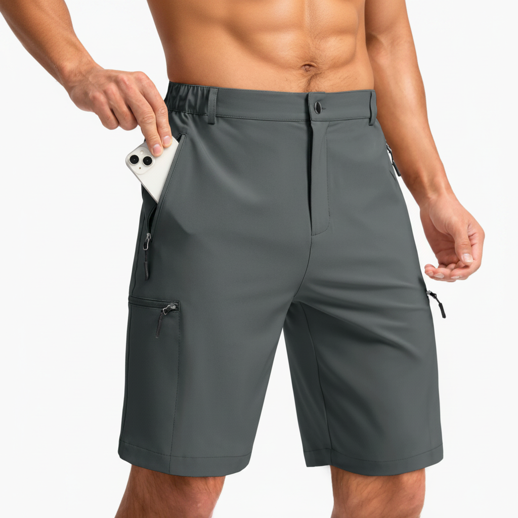 FIELDVEX – Durable Men's Shorts for Travel & Adventure Comfort