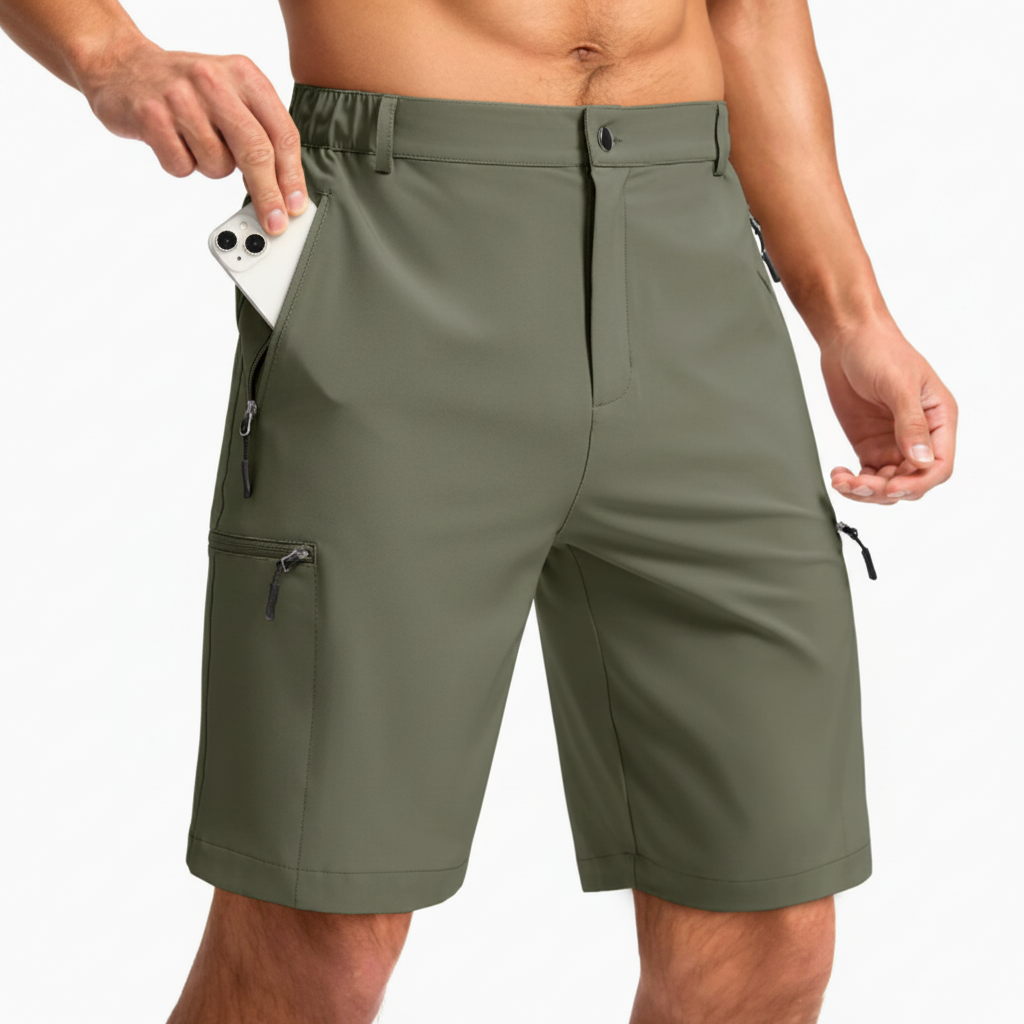FIELDVEX – Durable Men's Shorts for Travel & Adventure Comfort