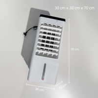 Climatiseur portable 3 en 1, déshumidificateur et ventilateur