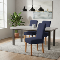 VELVORAFIT – Housses de chaise en velours extensible pour espaces de repas élégants