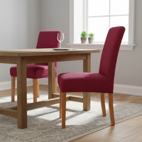 VELVORAFIT – Housses de chaise en velours extensible pour espaces de repas élégants