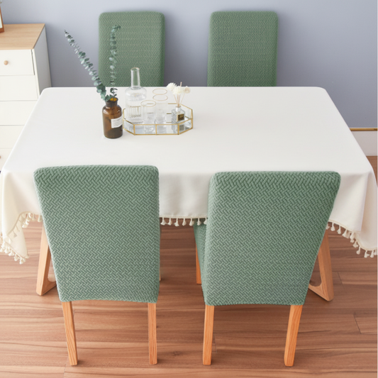 VELVORAFIT – Housses de chaise en velours extensible pour espaces de repas élégants
