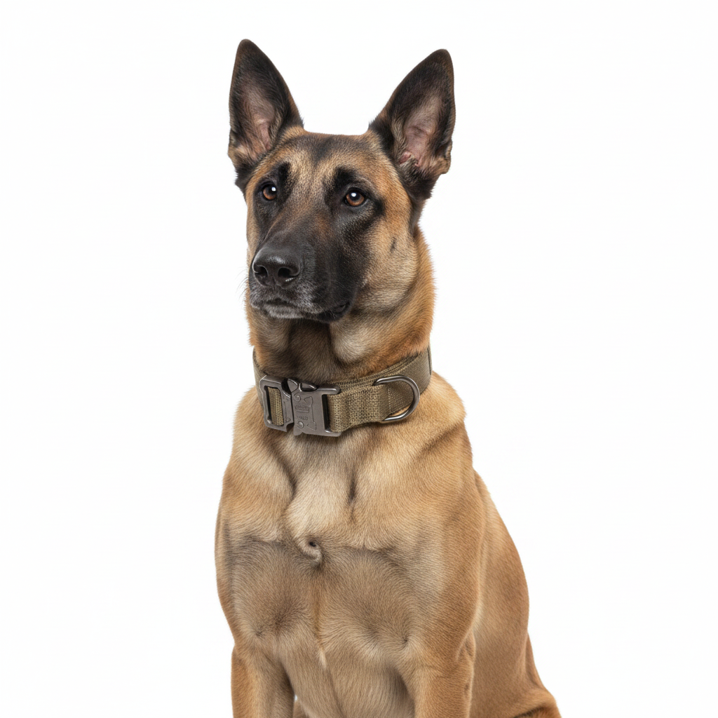 FLEXK9 – Collar táctico para perros – Collar de control acolchado ajustable  