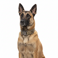 FLEXK9 – Collar táctico para perros – Collar de control acolchado ajustable  