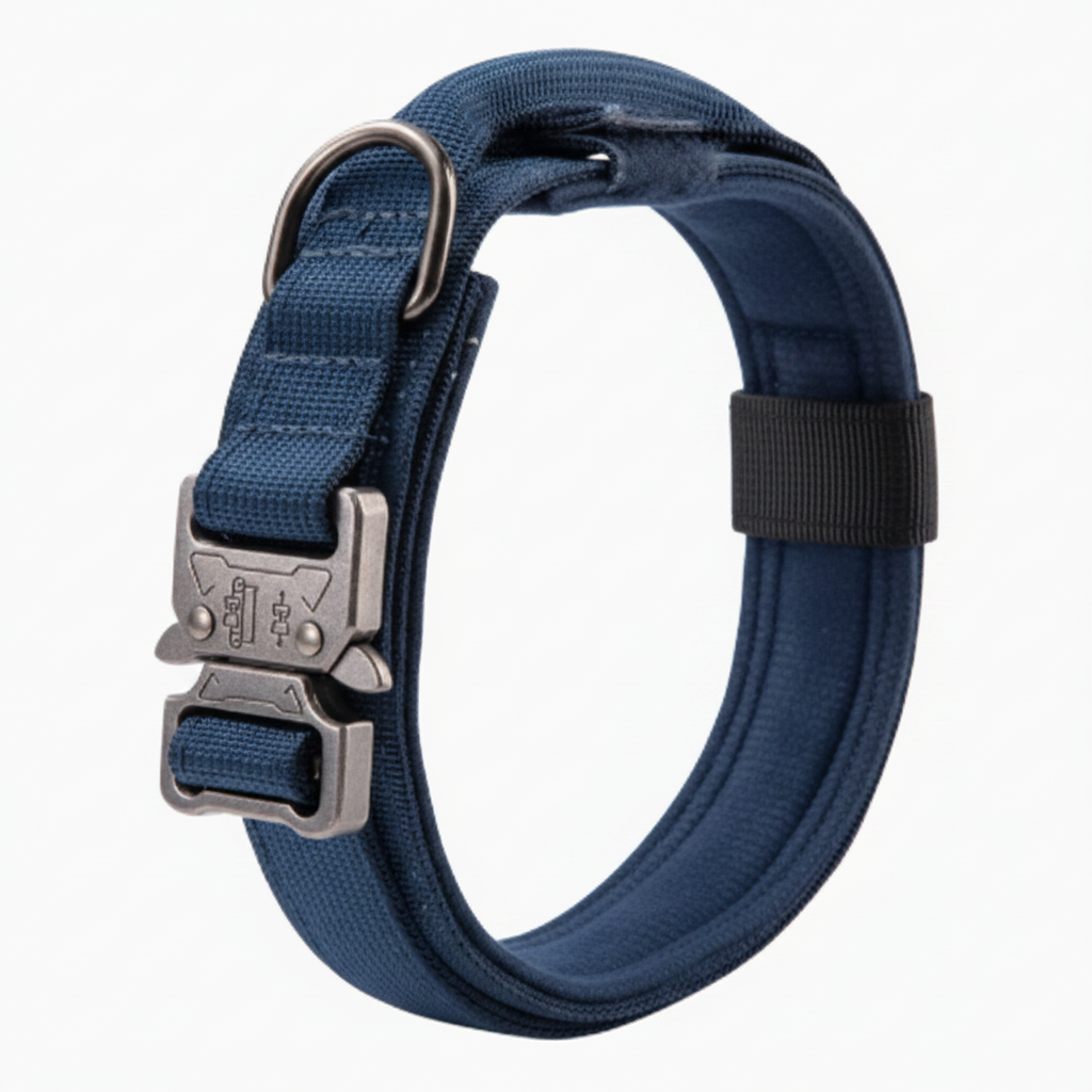 FLEXK9 – Collar táctico para perros – Collar de control acolchado ajustable  