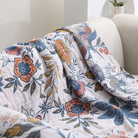 FLORIELUNA – Floral Statement Throw for Refined Living Room Accents
