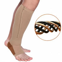 CIRCULARELIEF – Chaussettes de compression à fermeture éclair pour soulagement