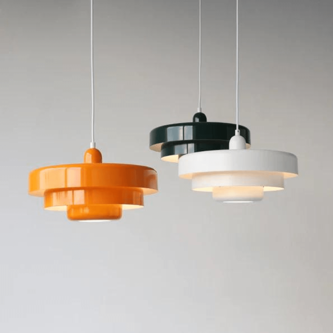 LUMIVIA – Moderne lagdelt pendellampe til stilfulde interiører