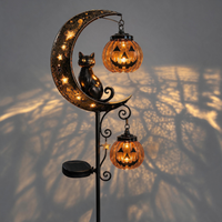 MOONGLOW – Pumpkin Garden Stake for Haunting Outdoor Ambience