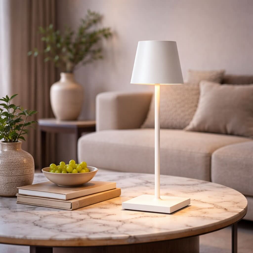ALFRESCA – Lampe de table sans fil pour un style extérieur élégant