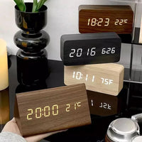 TEMPTICK – Despertador LED con pantalla de temperatura