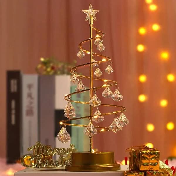EVERCRIXA – Christmas Tree Table Lamp for Enchanting Seasonal Glow