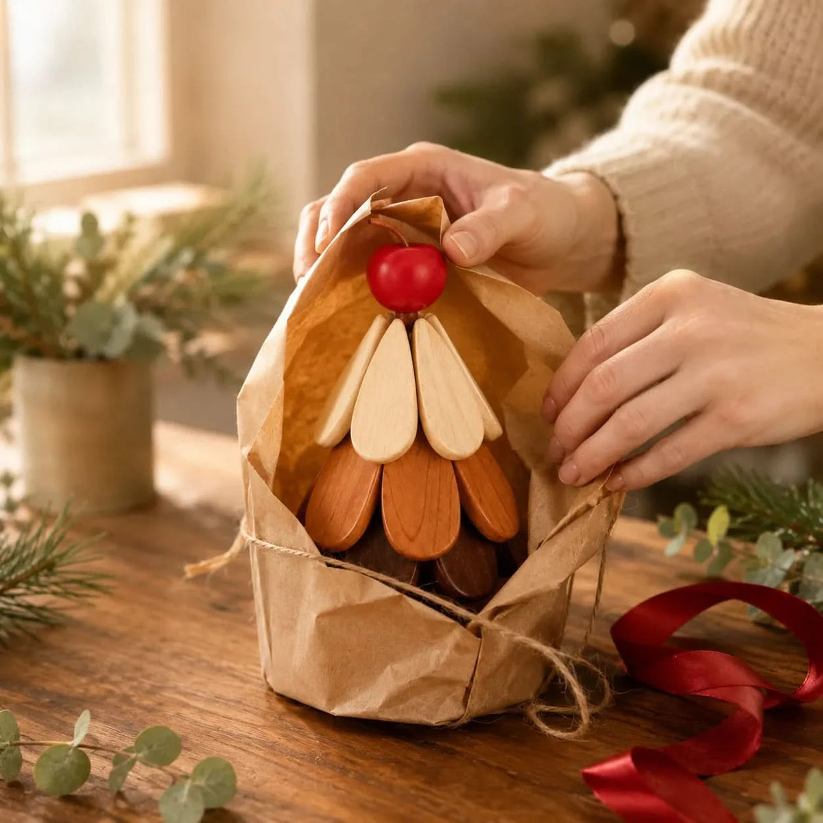 FIRWING – Christmas Tree Table Set for Refined Festive Displays
