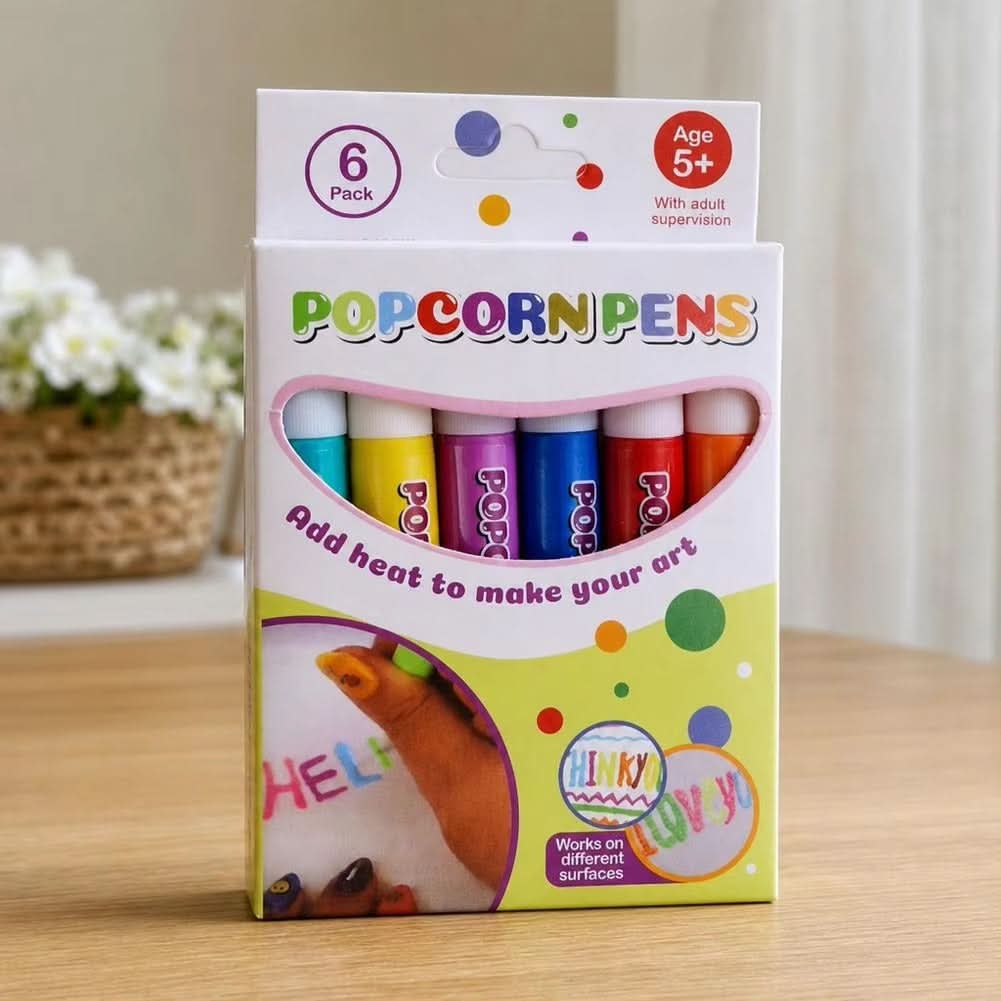 RAISEJOY – 3D Puff Pens Set for Playful Creative Art