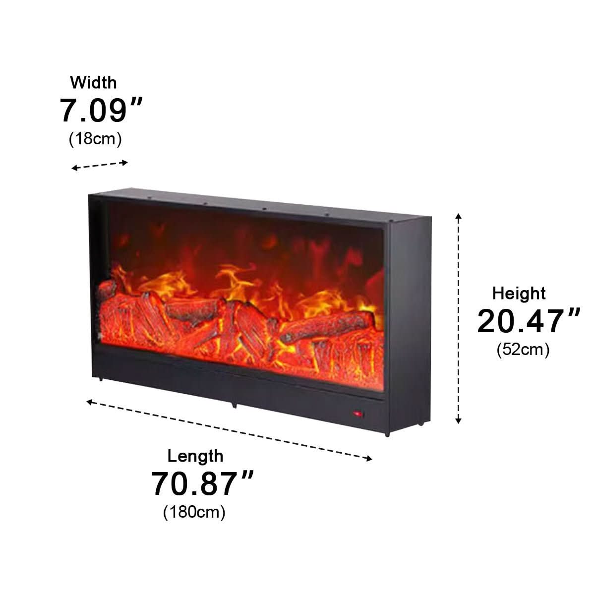 FLAMEDEPTH – LED-Kaminbeleuchtung für gemütliche Wohnräume