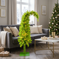Modern Christmas living room