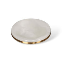 VANITYCREST – Decorative Cup with Golden Accent for Modern Bathrooms