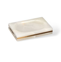 VANITYCREST – Decorative Cup with Golden Accent for Modern Bathrooms