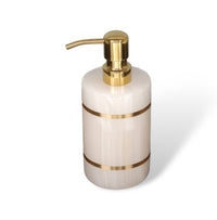 VANITYCREST – Decorative Cup with Golden Accent for Modern Bathrooms