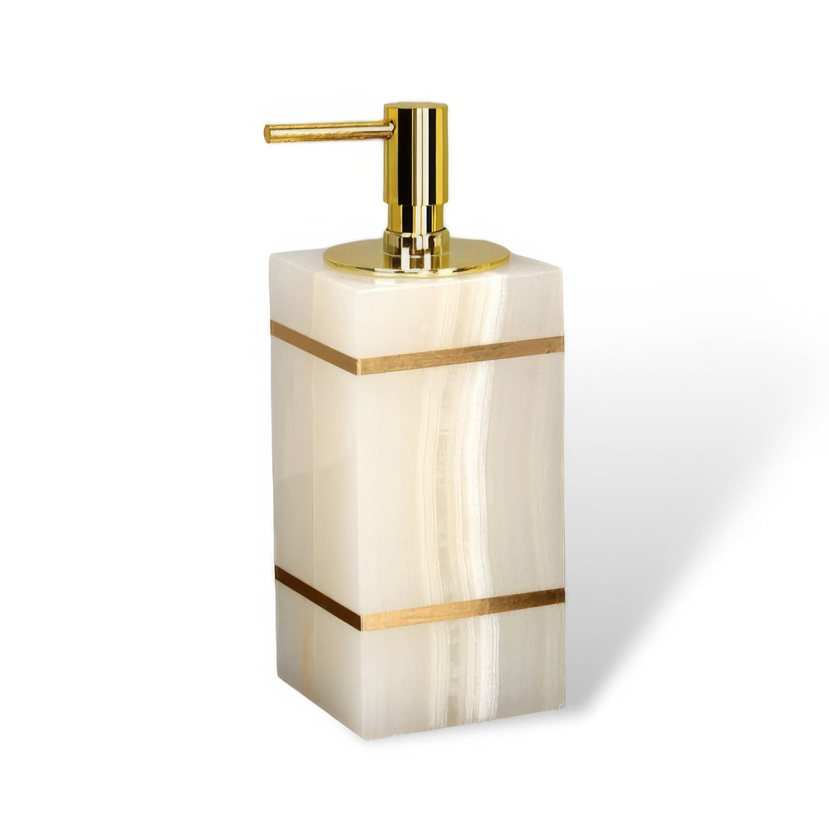 VANITYCREST – Decorative Cup with Golden Accent for Modern Bathrooms