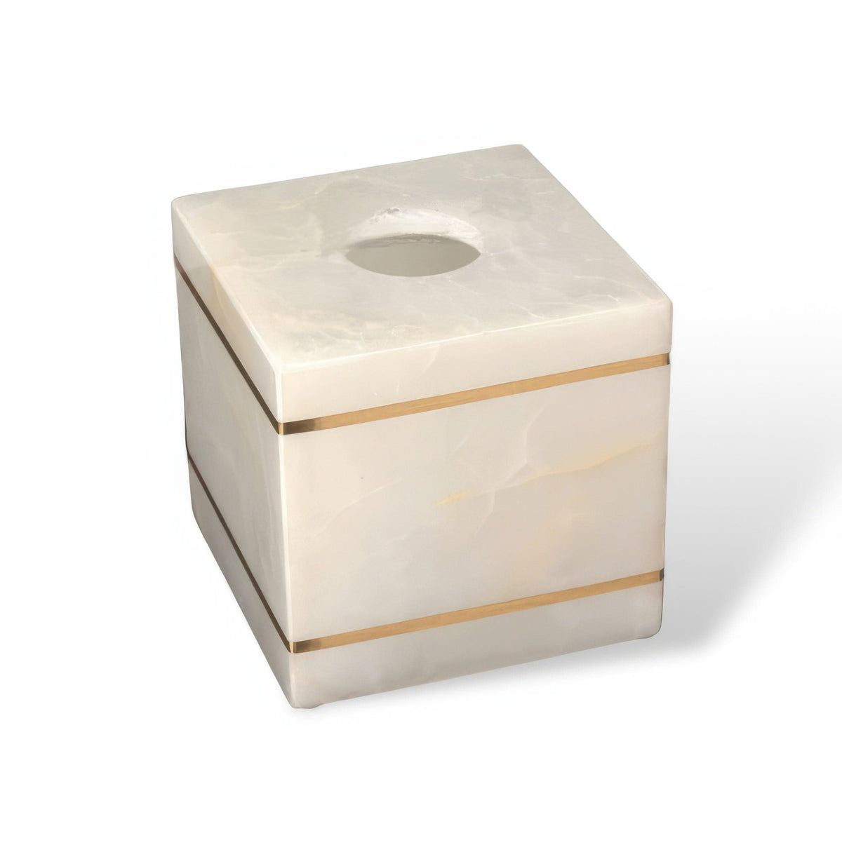 VANITYCREST – Decorative Cup with Golden Accent for Modern Bathrooms