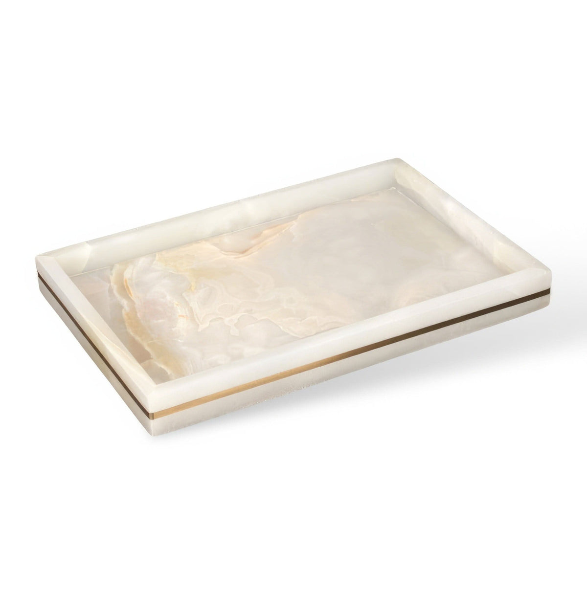VANITYCREST – Decorative Cup with Golden Accent for Modern Bathrooms