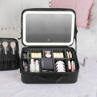 GLOWTOTE – Neceser cosmético con espejo LED para organizar tus productos de belleza